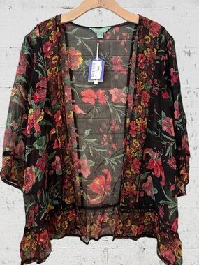 NWT APRIL CORNELL LILLIAN COVERUP XL